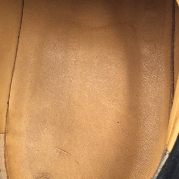 Salvatore Ferragamo Mens Suede Oxford Shoe Black Apron Split Toe Lace Up Sz 9 - Picture 9 of 15